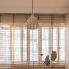 Lampa sufitowa z bambusa - lampa wisząca w stylu boho Bali - Baro image 7