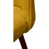 Stołek tapicerowany tkaniną - Skandynawski design - 76cm - Evelyne image 7