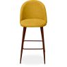 Stołek tapicerowany tkaniną - Skandynawski design - 76cm - Evelyne image 7