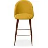 Stołek tapicerowany tkaniną - Skandynawski design - 76cm - Evelyne image 7