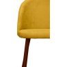 Stołek tapicerowany tkaniną - Skandynawski design - 76cm - Evelyne image 7