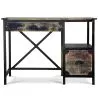 Drewniane biurko z szufladami - Industrial Design - Nashville image 7