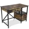 Drewniane biurko z szufladami - Industrial Design - Nashville image 7
