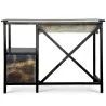 Drewniane biurko z szufladami - Industrial Design - Nashville image 7