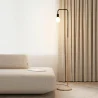 Lampa podłogowa z marmurową podstawą - Lampa do salonu - Carlo image 7
