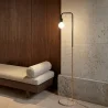 Lampa podłogowa z marmurową podstawą - Lampa do salonu - Carlo image 7