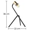 Lampa stołowa - Designerska lampa biurkowa - Domenico image 7