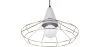 Lampa sufitowa w stylu retro - lampa wisząca z metalu i betonu - Giotto image 7