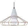 Lampa sufitowa w stylu retro - lampa wisząca z metalu i betonu - Giotto image 7