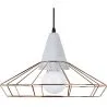 Lampa sufitowa w stylu retro - lampa wisząca z metalu i betonu - Giotto image 7