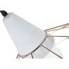 Lampa sufitowa w stylu retro - lampa wisząca z metalu i betonu - Giotto image 7