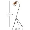 Tripod Lampa podłogowa - Design Living Room Lamp - Cavalleta image 7