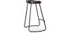 Stołek barowy - Wzornictwo przemysłowe - Drewno & metal - 66 cm - Adriel image 7