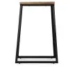 Stołek barowy - Industrial Design - Wood & Metal - 60cm - Big Boy image 7