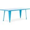 Prostokątny stolik dla dzieci - Industrialny - 120cm - Stylix image 7