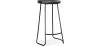 Stołek barowy - Industrial Design - Wood & Metal - 76 cm - Aiyana image 7