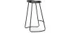 Stołek barowy - Industrial Design - Wood & Metal - 76 cm - Aiyana image 7