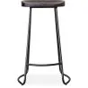 Stołek barowy - Industrial Design - Wood & Metal - 76 cm - Aiyana image 7