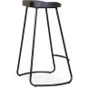 Stołek barowy - Industrial Design - Wood & Metal - 76 cm - Aiyana image 7