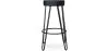 Stołek okrągły - Design przemysłowy - 80 cm - Elan image 7