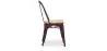 Krzesło do jadalni - Industrial Design - Wood & Steel -Stylix image 7