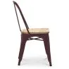 Krzesło do jadalni - Industrial Design - Wood & Steel -Stylix image 7
