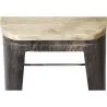 Stołek barowy - Wzornictwo przemysłowe - Stal & drewno - 76cm - Stylix image 7