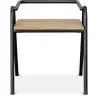 Krzesło do jadalni - Design przemysłowy - drewno i metal - Achak image 7