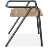 Krzesło do jadalni - Design przemysłowy - drewno i metal - Achak image 7