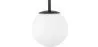 Lampa sufitowa z kulkami z kryształu - lampa wisząca 2-ramienna - Josephine image 7
