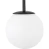 Lampa sufitowa z kulkami z kryształu - lampa wisząca 2-ramienna - Josephine image 7
