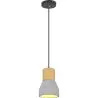 Lampa sufitowa z drewna i betonu - lampa wisząca w stylu skandynawskim - Minnie image 7