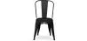Stalowe krzesło do jadalni - Design przemysłowy - Stylix image 7