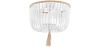 Lampa sufitowa z kulek drewnianych - Plafon w stylu boho Bali - Kanda image 7