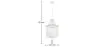 Lampa sufitowa z kulek drewnianych - lampa wisząca w stylu boho Bali - Lawan image 7
