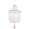 Lampa sufitowa z kulek drewnianych - lampa wisząca w stylu boho Bali - Lawan image 7