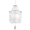 Lampa sufitowa z kulek drewnianych - lampa wisząca w stylu boho Bali - Lawan image 7