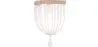 Lampa ścienna - Styl Boho - Drewniane kule - Kanda image 7