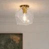Lampa sufitowa z kryształem - Kinkiet w stylu retro - Avo image 7