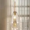 Lampa sufitowa z kryształu - lampa wisząca w stylu vintage - Alua image 7