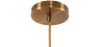 Lampa sufitowa z kryształu - lampa wisząca w stylu vintage - Alua image 7