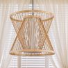 Lampa sufitowa z bambusa - lampa wisząca w stylu boho Bali - Ketut image 7