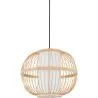 Lampa sufitowa z bambusa - lampa wisząca w stylu boho Bali - Kaula image 7