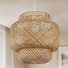 Lampa sufitowa z bambusa - Lampa wisząca w stylu boho Bali - Kamon image 7