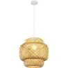 Lampa sufitowa z bambusa - Lampa wisząca w stylu boho Bali - Kamon image 7