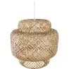 Lampa sufitowa z bambusa - Lampa wisząca w stylu boho Bali - Kamon image 7
