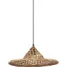 Lampa sufitowa z bambusa - Lampa wisząca w stylu boho Bali - Flora image 7