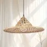Lampa sufitowa z bambusa - Lampa wisząca w stylu boho Bali - Flora image 7