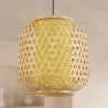 Lampa sufitowa z bambusa - Lampa wisząca w stylu boho Bali - Ubon image 7