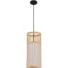 Lampa sufitowa z bambusa - Lampa wisząca w stylu boho Bali - Lawan image 7